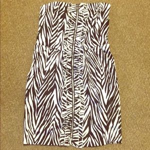 Wishes Wishes Wishes Zebra Print Dress
